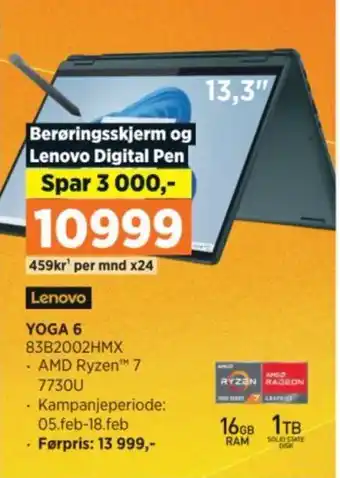 POWER YOGA 6 83B2002HMX tilbud