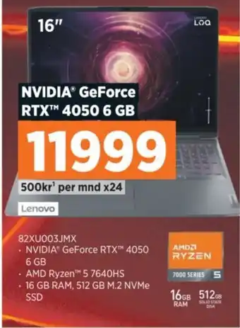 POWER Lenovo 82XU003JMX tilbud