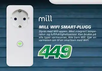 Coop Byggmix MILL WIFI SMART-PLUGG tilbud