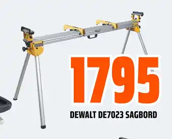 Obs Bygg DEWALT DE7023 SAGBORD tilbud