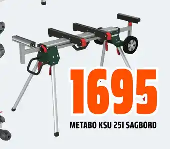 Obs Bygg METABO KSU 251 SAGBORD tilbud