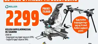 Obs Bygg KELLEN KAPP/GJÆRINGSSAG OG SAGBORD tilbud
