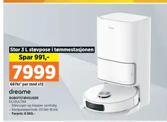 POWER ROBOTSTØVSUGER tilbud