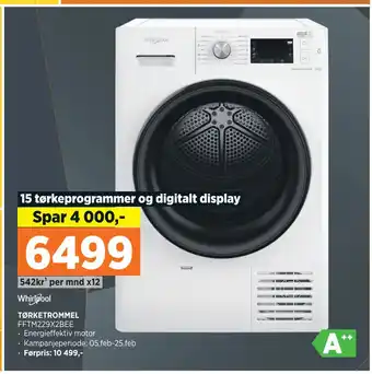 POWER TØRKETROMMEL tilbud