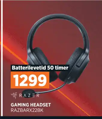 POWER GAMING HEADSET tilbud