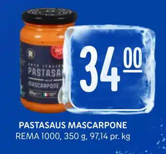Rema 1000 PASTASAUS MASCARPONE tilbud