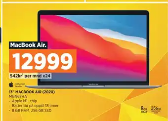 POWER 13 MACBOOK AIR (2020) tilbud