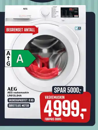 Skousen AEG vaskemaskin LR612L84A tilbud