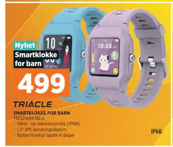 POWER Smartklokke for barn tilbud
