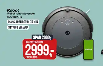 Skousen iRobot robotstøvsuger ROOMBA-I5 tilbud