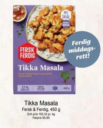 Joker Tikka Masala tilbud