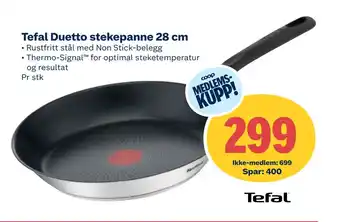 Tefal Duetto stekepanne 28 cm