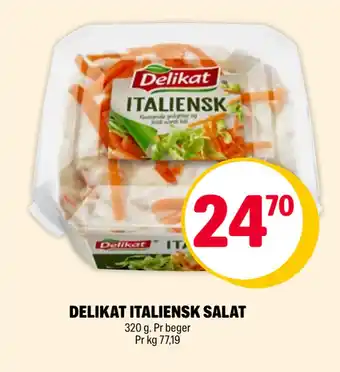 Coop Extra DELIKAT ITALIENSK SALAT tilbud