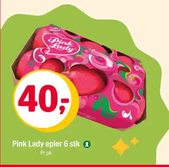 Coop Extra Pink Lady epler 6 stk tilbud