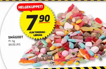 Bunnpris SMÅGODT tilbud