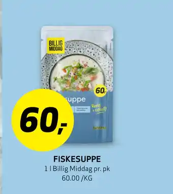 Bunnpris FISKESUPPE tilbud