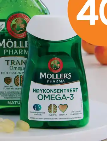 Vitusapotek Möller's Pharma Anti-oppstøt tilbud