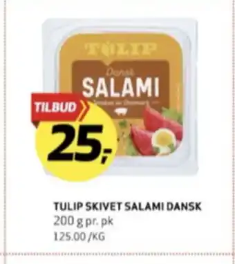 Bunnpris Tulip salami tilbud