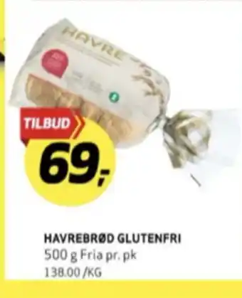 Bunnpris Fria brød tilbud