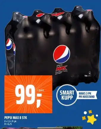 Coop Obs Pepsi max brus tilbud