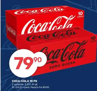 Coop Marked Coca-cola zero brus tilbud