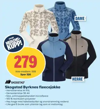 Coop Obs Skogstad jakke tilbud