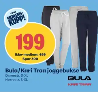 Coop Obs Kari traa joggebukse tilbud