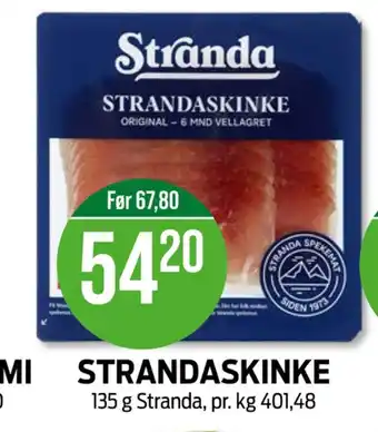 Kiwi Stranda strandaskinke tilbud
