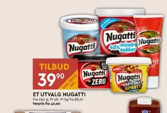 Coop Mega Nugatti smørepålæg tilbud