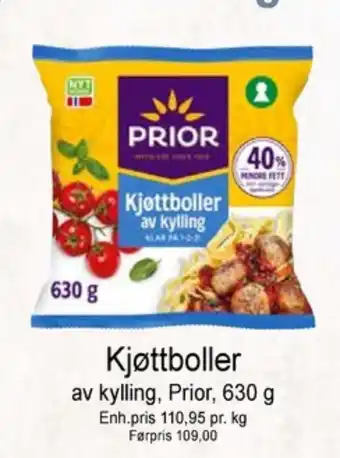 Joker Prior kjøttboller tilbud
