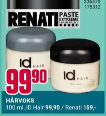 Europris Id hair styling tilbud