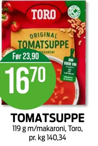 Kiwi Toro tomatsuppe tilbud