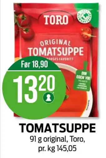 Kiwi Toro tomatsuppe tilbud