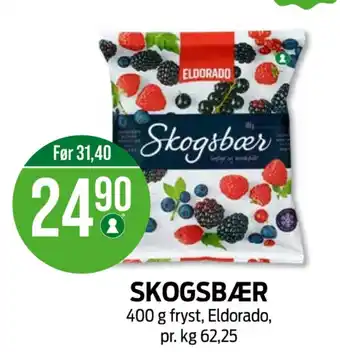Kiwi Eldorado skogsbær tilbud