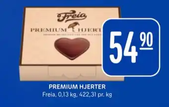 Rema 1000 Premium hjerter konfekt tilbud