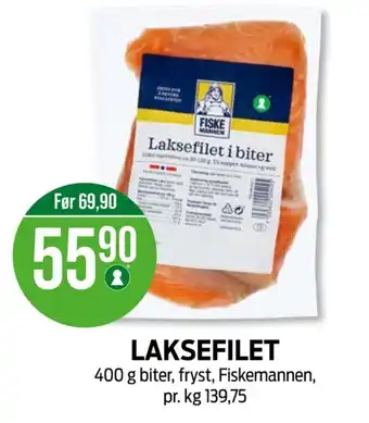 Kiwi Fiskemannen laksefilet tilbud