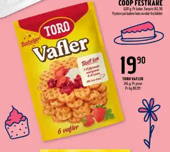 Coop Prix Toro vaffelmix tilbud