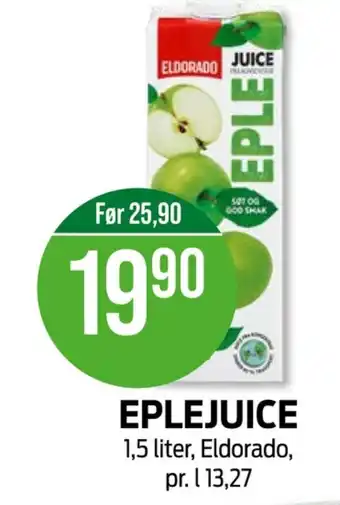Kiwi Eldorado eplejuice tilbud