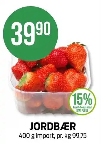 Kiwi Ukjent jordbær tilbud
