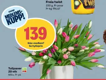 Coop Marked Ukjent bukett tilbud