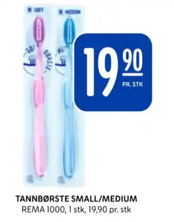 Rema 1000 Rema 1000 tannbørste tilbud