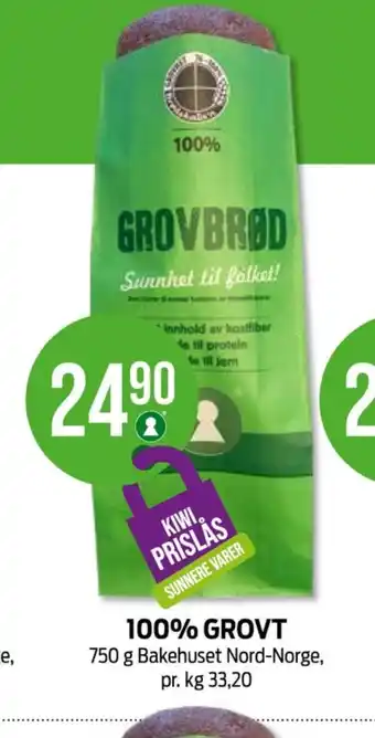 Kiwi Bakehuset brød tilbud