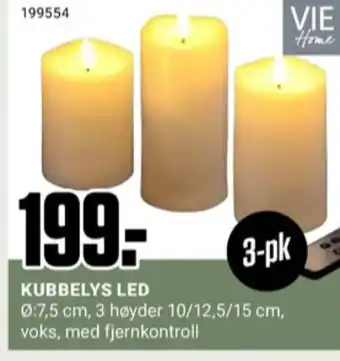 Europris Vie home batterilys tilbud