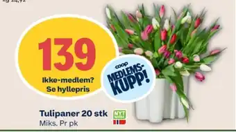 Coop Mega Ukjent bukett tilbud