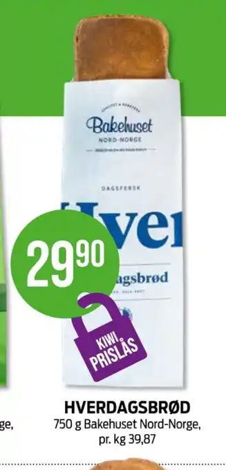Kiwi Bakehuset brød tilbud