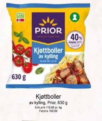 Joker Prior kjøttboller tilbud