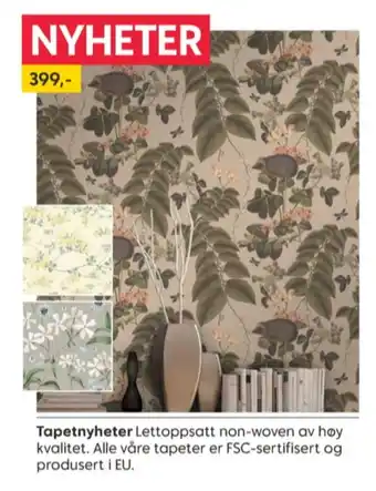 Rusta Ukjent tapet tilbud