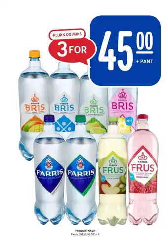 Rema 1000 Bris mineralvann tilbud