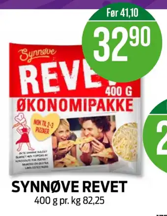 Kiwi Synnøve finden revet ost tilbud