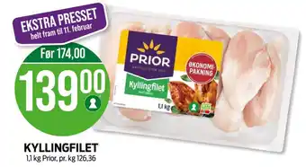 Kiwi Prior kyllingfilet tilbud